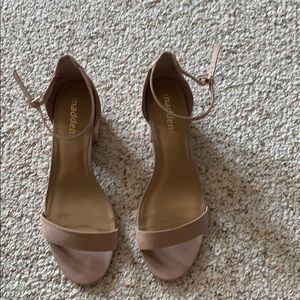Tan suede comfy shoes